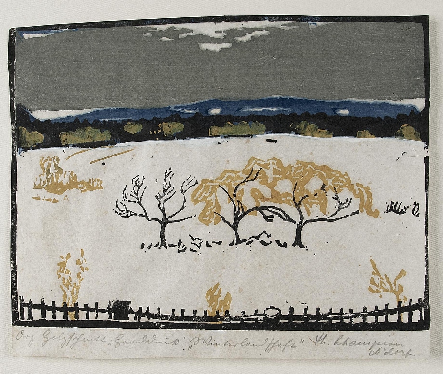 Theo Champion, Winterlandschaft