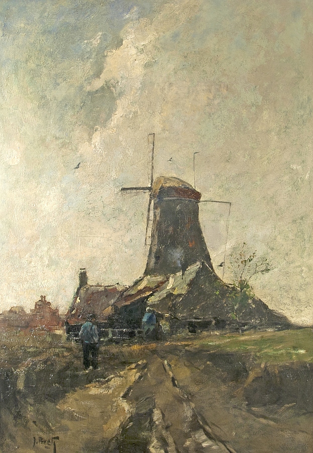 Julius Bretz, Windmühle